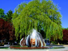 -Wasserspiele im Park-