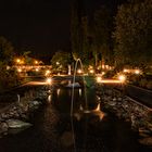 Wasserspiele im Schloßpark Bahrendorf...