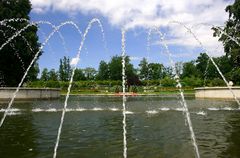 Wasserspiele in Arcen (NL)