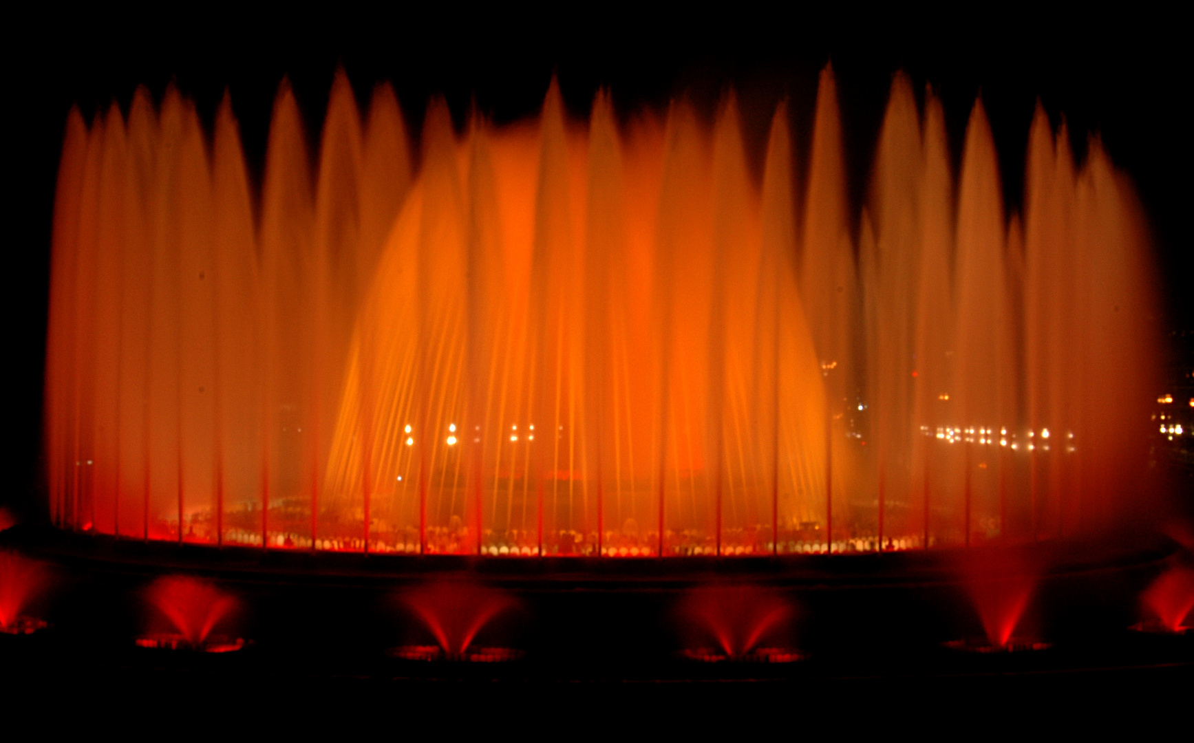 Wasserspiele in Barcelona 1