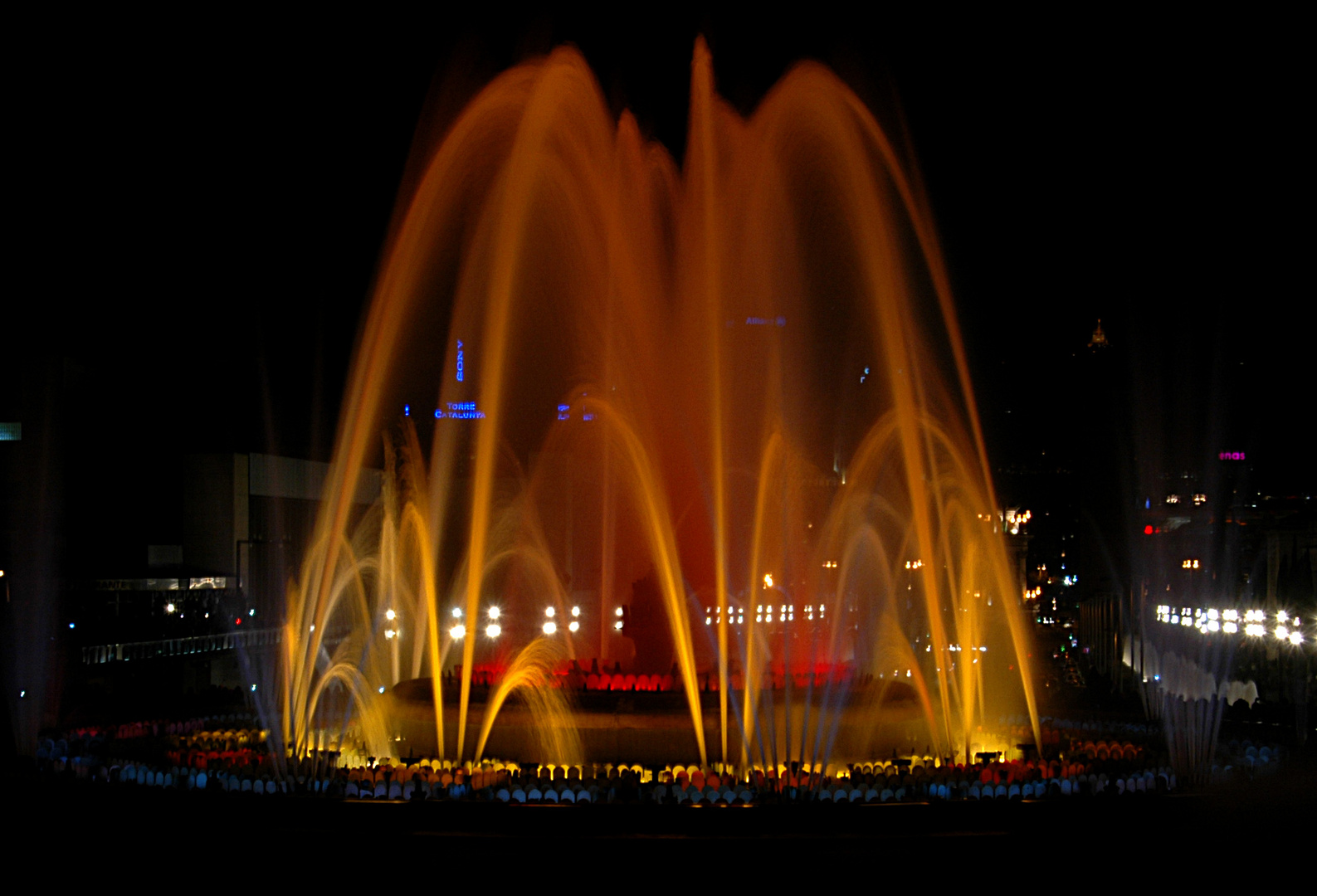 Wasserspiele in  Barcelona 2