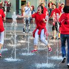 Wasserspiele in der Duisburger City