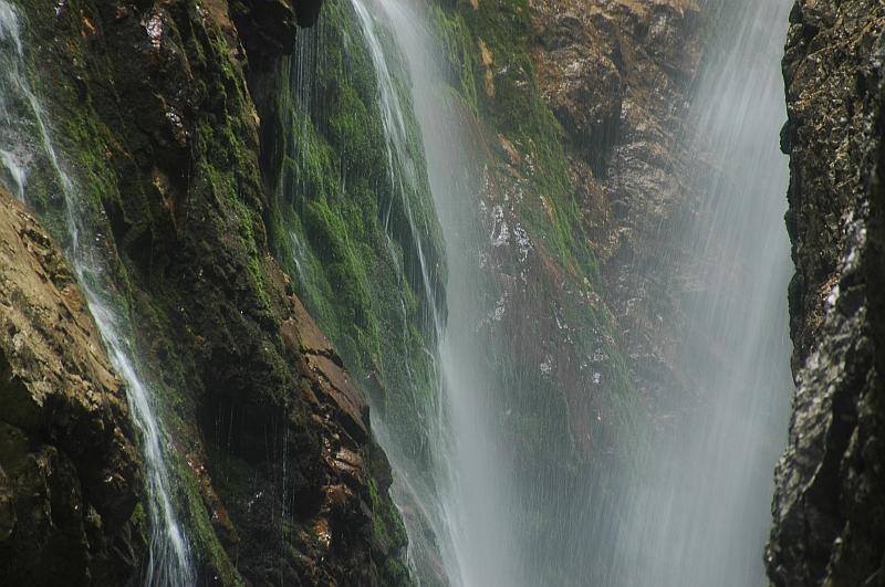 Wasserspiele in der Hoellentalklamm