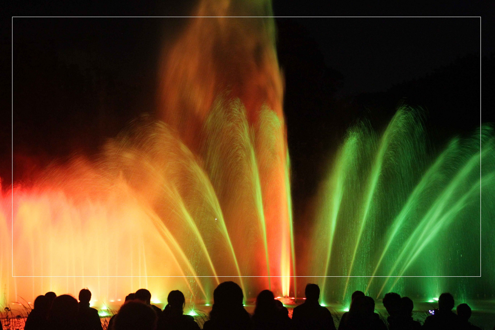 Wasserspiele in Hamburg