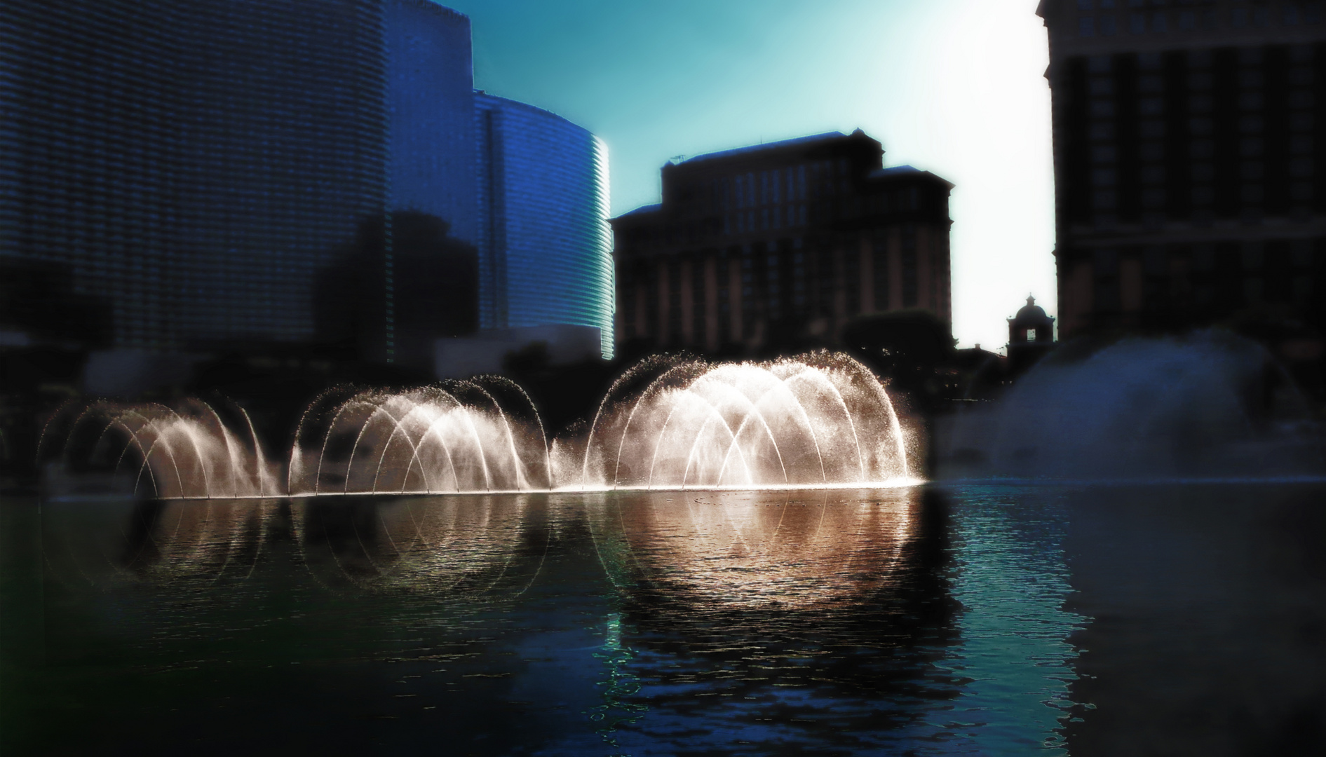 Wasserspiele in Las Vegas