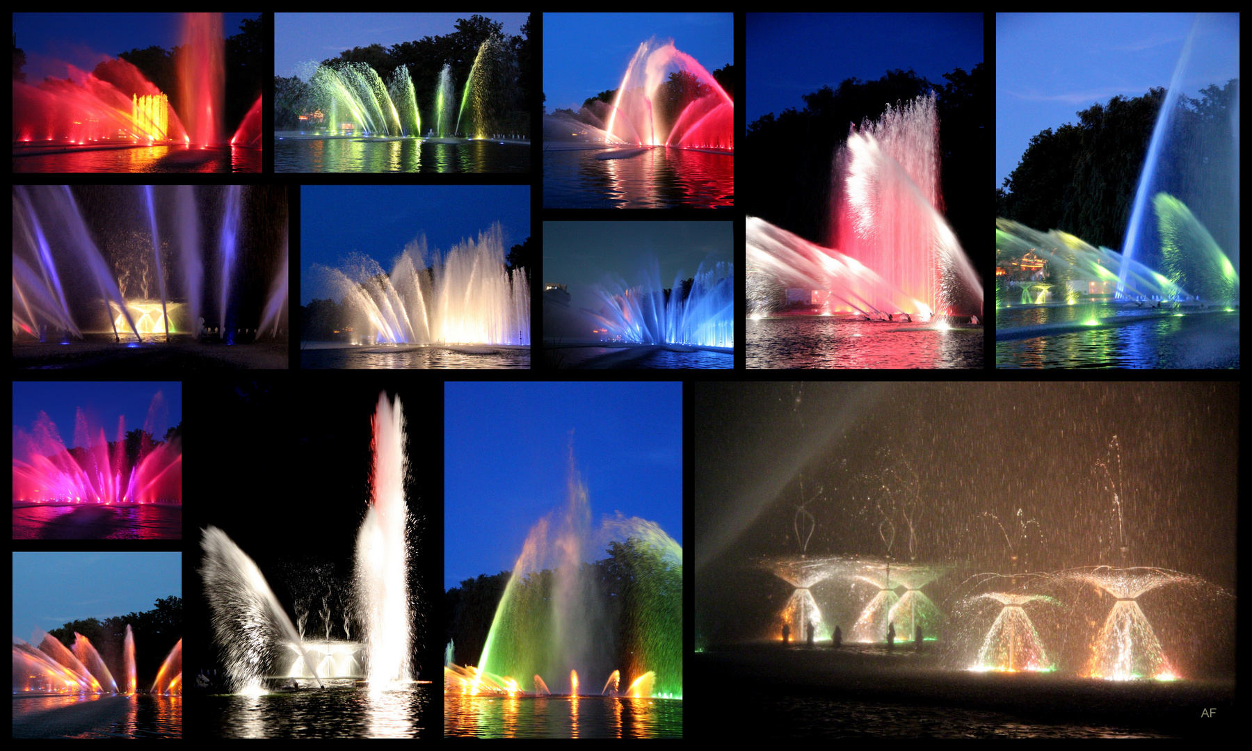 WASSERSPIELE in Planten un Blomen