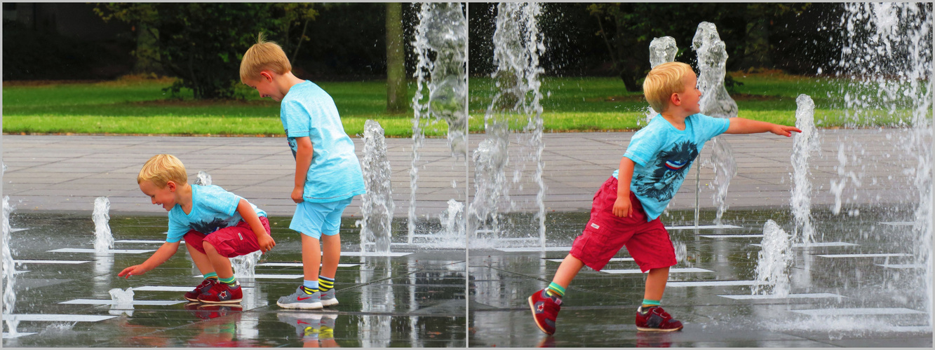 Wasserspiele - Lebensfreude!