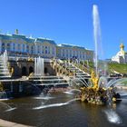 Wasserspiele Peterhof in St. Petersburg