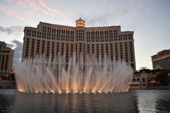 Wasserspiele vor dem Bellagio