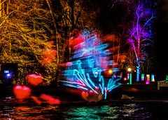 Wasserspiele_2 - Winterlichter Palmengarten Frankfurt