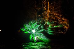 Wasserspiele_7 - Winterlichter Palmengarten Frankfurt