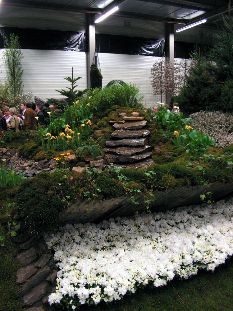 Wasserspielidee auf der Floralia