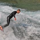 Wassersport auf der Aare in Thun/ CH