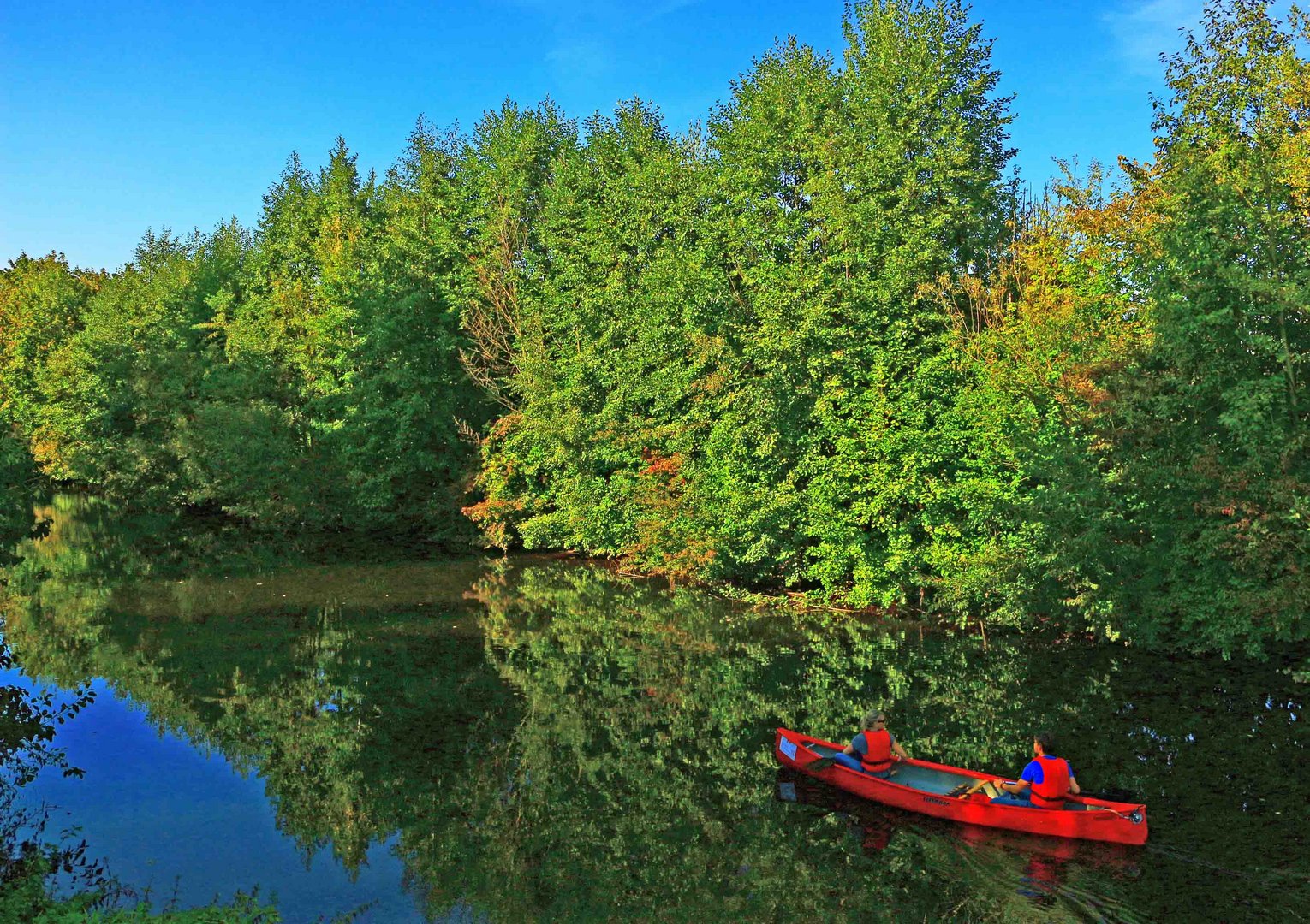 Wassersport auf der Pegnitz