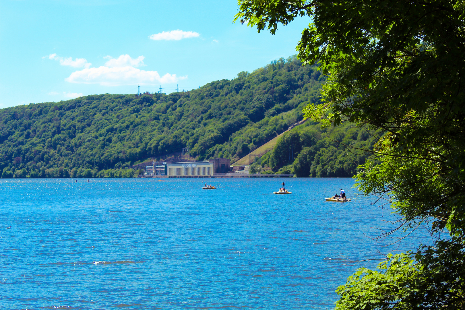 Wassersportler auf dem Hengsteysee