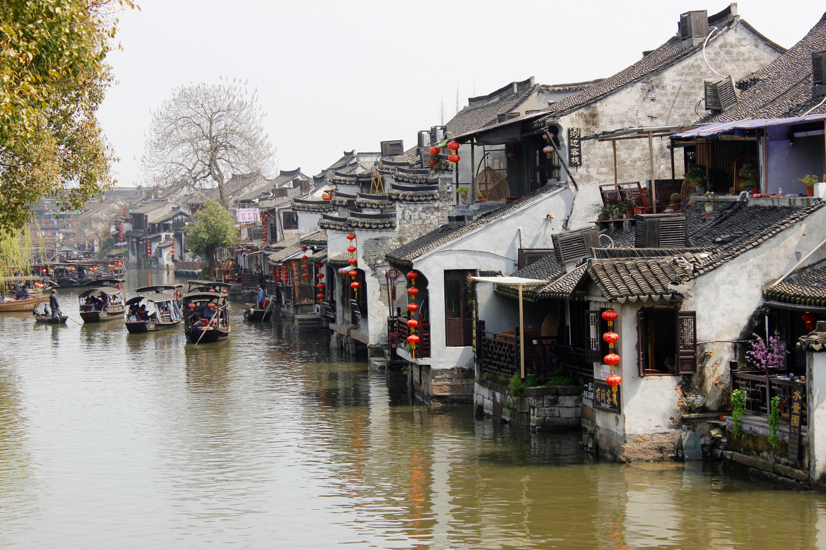 Wasserstadt in China...