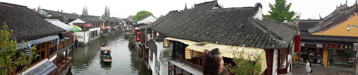 Wasserstadt "Zhujiajiao" bei Shanghai