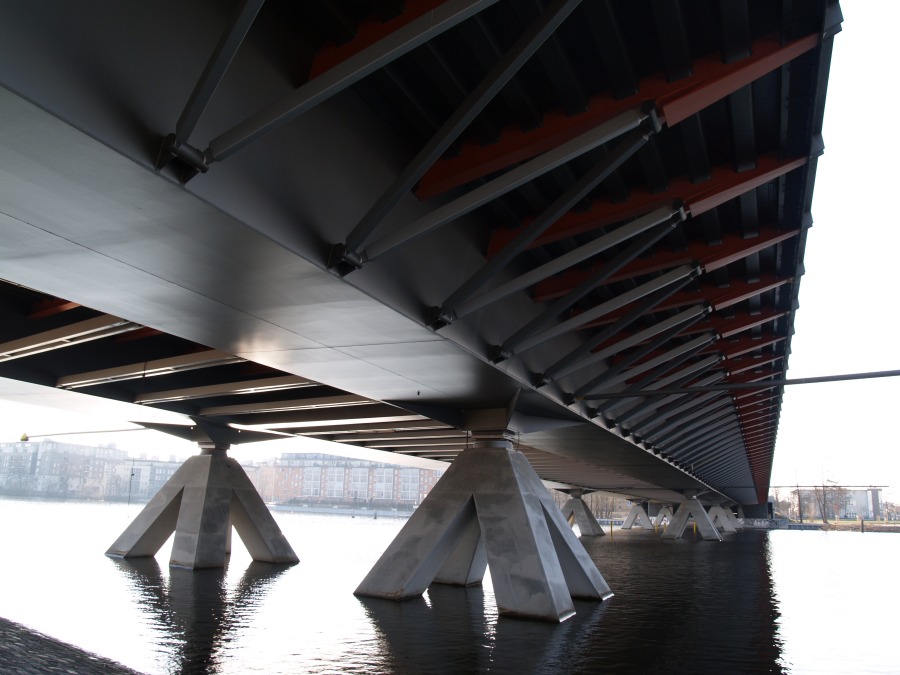 Wasserstadtbrücke in Spandau