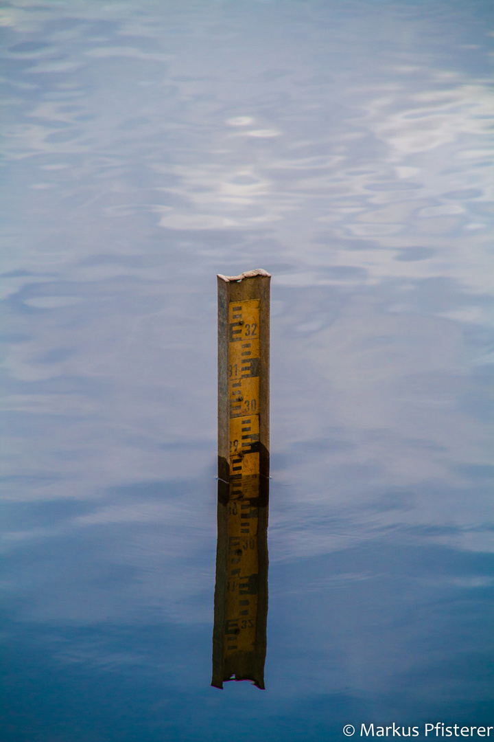 Wasserstandsanzeiger Fermasee Rheinstetten