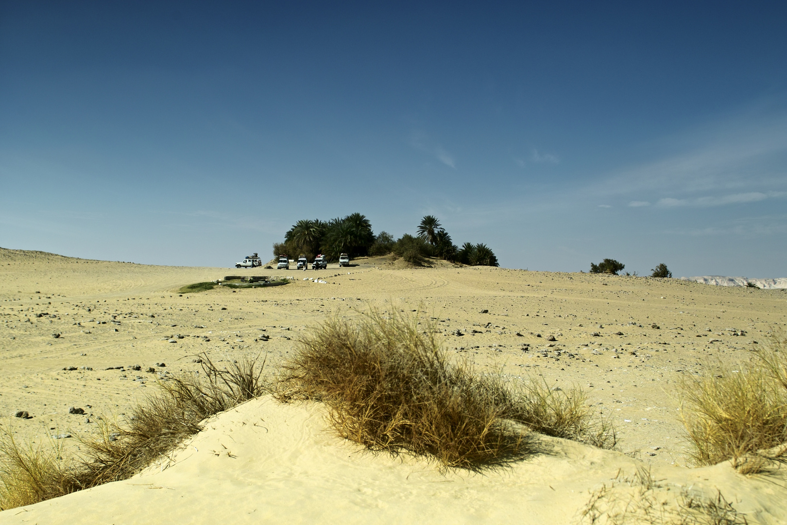 Wasserstelle bei Ain Khadra