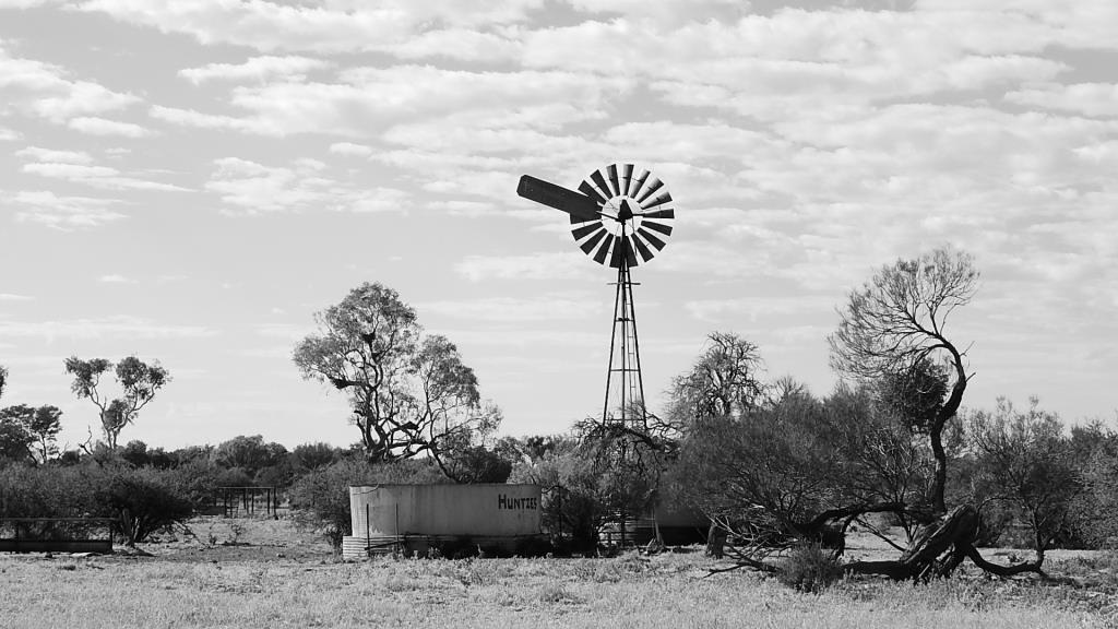 Wasserstelle im australischen Outback