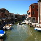 Wasserstraße auf der Insel Murano, Venedig 
