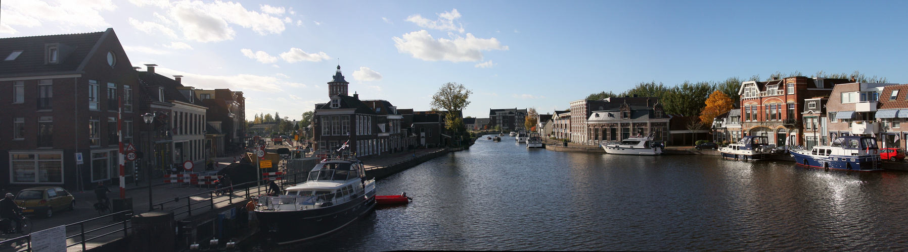 Wasserstraße in Sneek