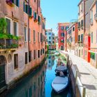 Wasserstrasse in Venedig