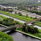 Wasserstraßen, Schienenwege, Autobahnen