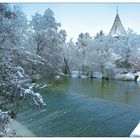 Wasserstufe an der Rednitz