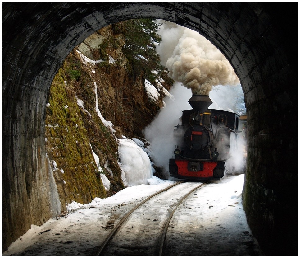 Wassertalbahn – Einfahrt Tunnel 1