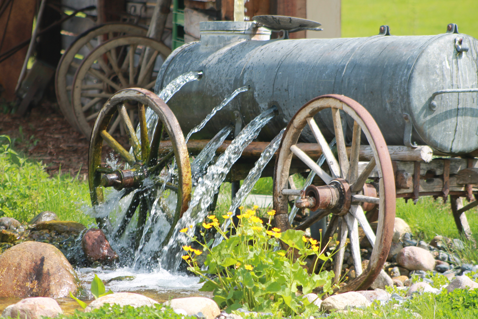 Wassertankwagen