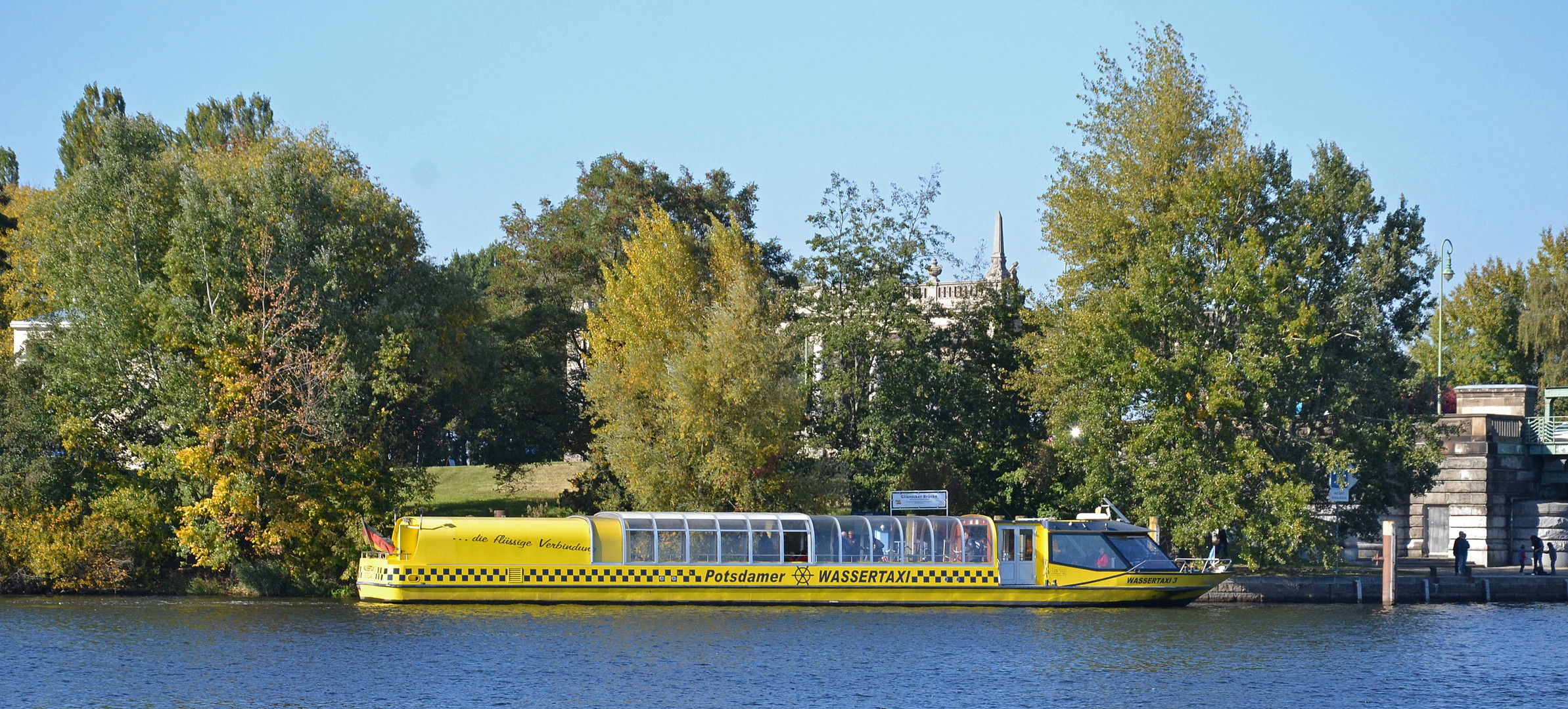 Wassertaxi aufem Wannsee