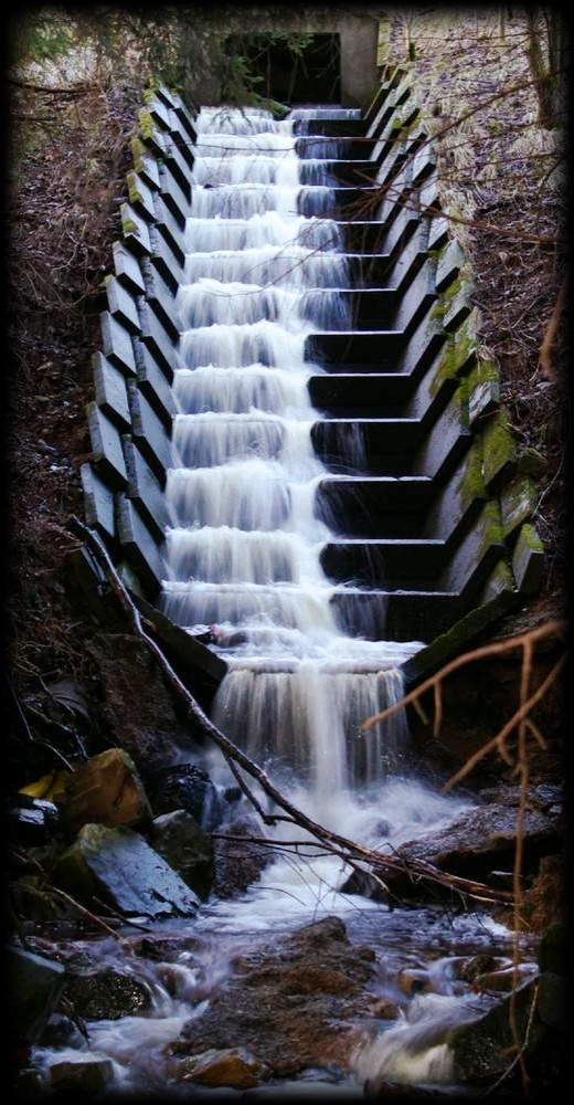 Wassertreppe