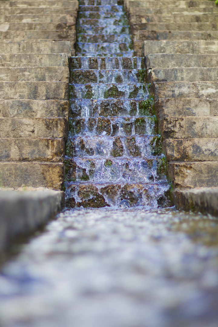 Wassertreppe