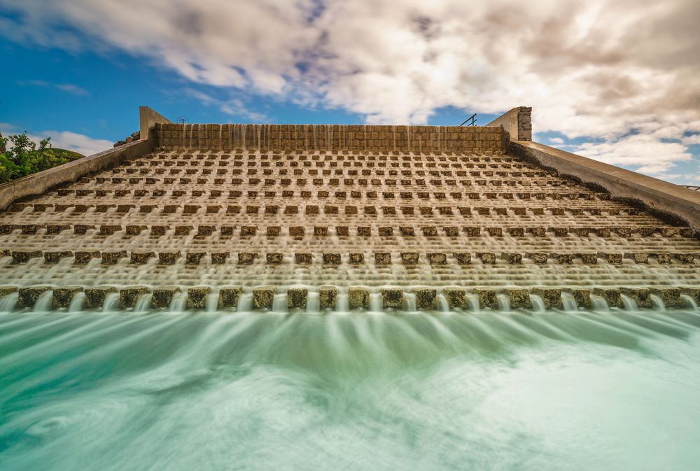 Wassertreppe auf Madeira