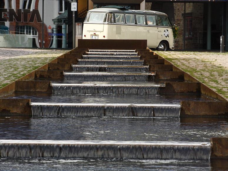 Wassertreppe...