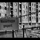 Wassertreppe gesperrt...