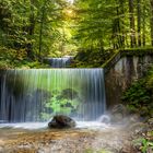 Wassertreppe im Geisalpbach bei Reichenberg, Allgäu