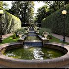 Wassertreppe in der Flora