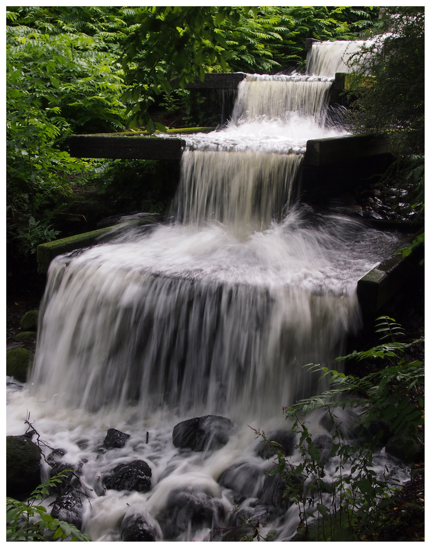 Wassertreppe in Planten un Blomen