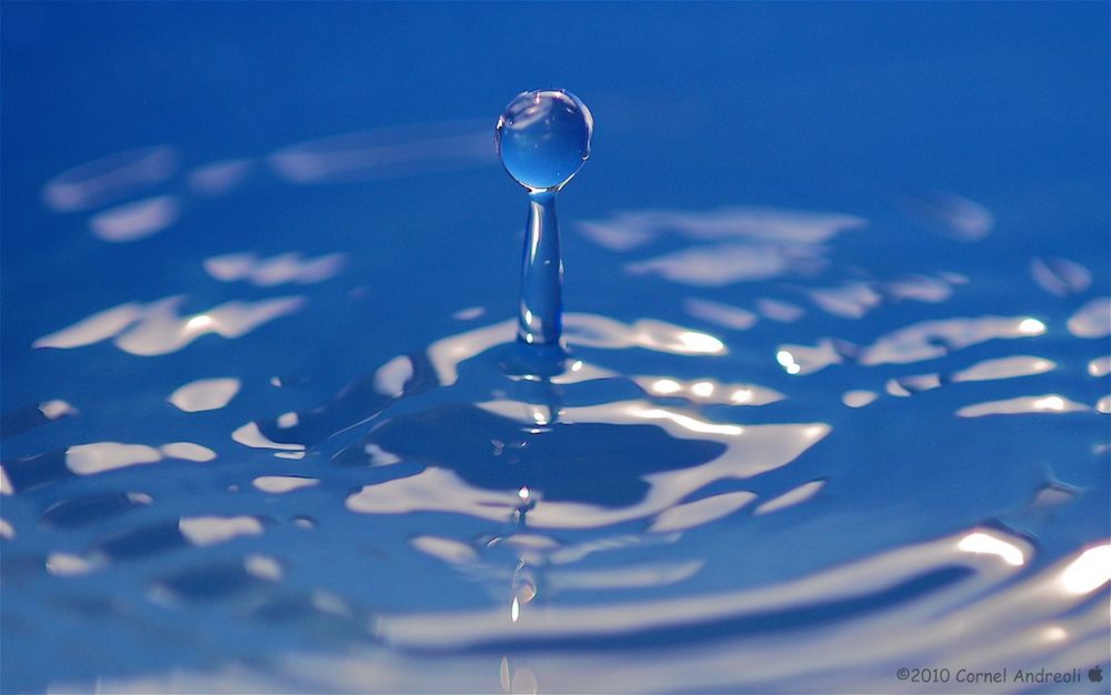 Wassertropfen Foto & Bild | kunstfotografie & kultur, wasserspiele