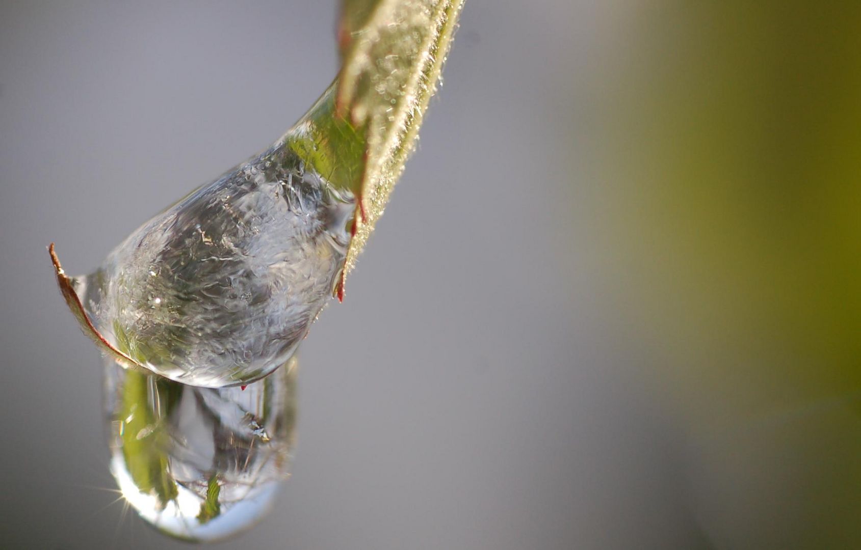 Wassertropfen zweiter Versuch