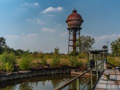 Wasserturm am alten Stellwerk