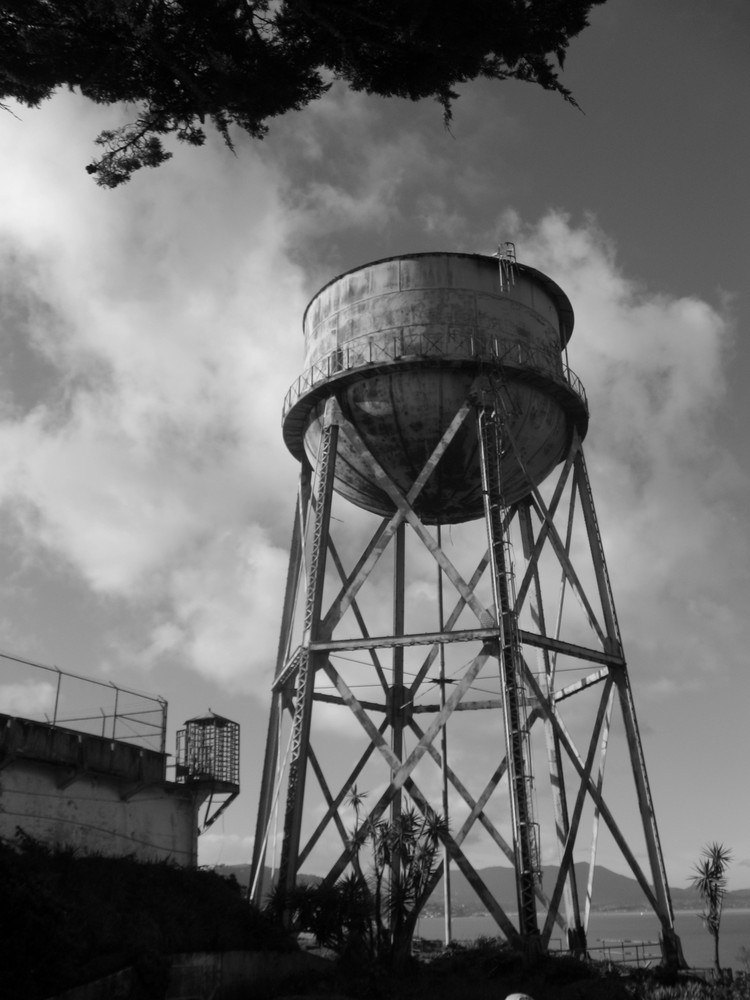 wasserturm auf alcatraz