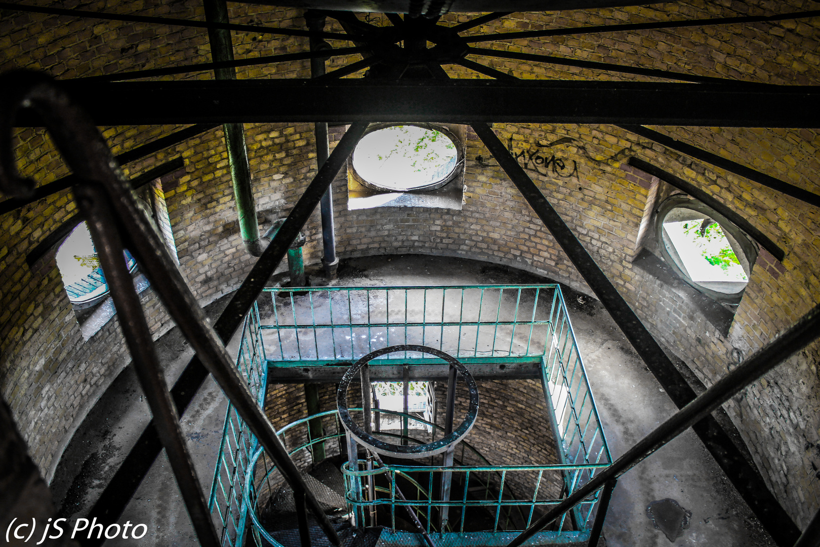 Wasserturm auf dem Kasernengelände