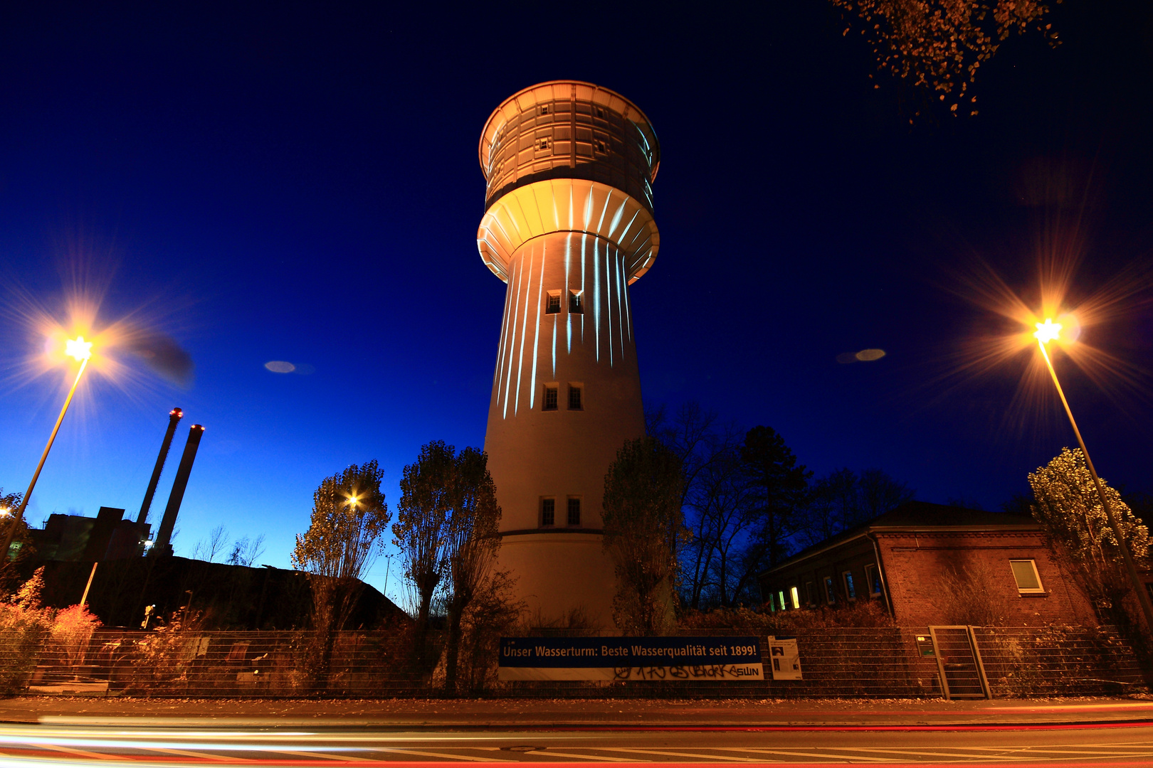 Wasserturm bei 3°C