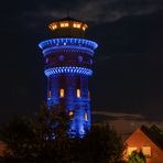 Wasserturm (blau)