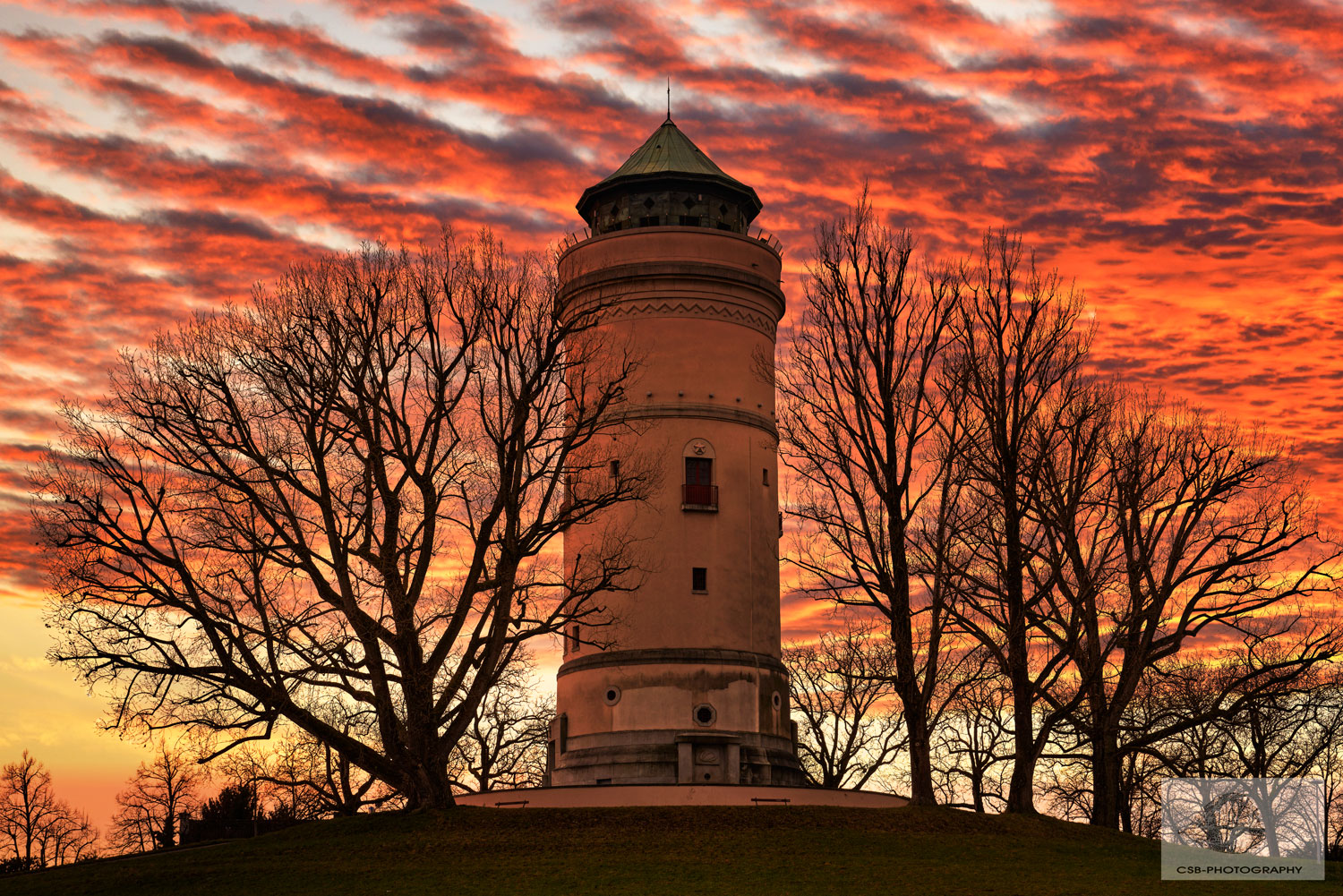 Wasserturm Bruderholz bei Basel