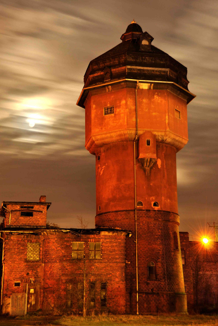 Wasserturm der Deutschen Reichsbahn in Saalfeld/Saale